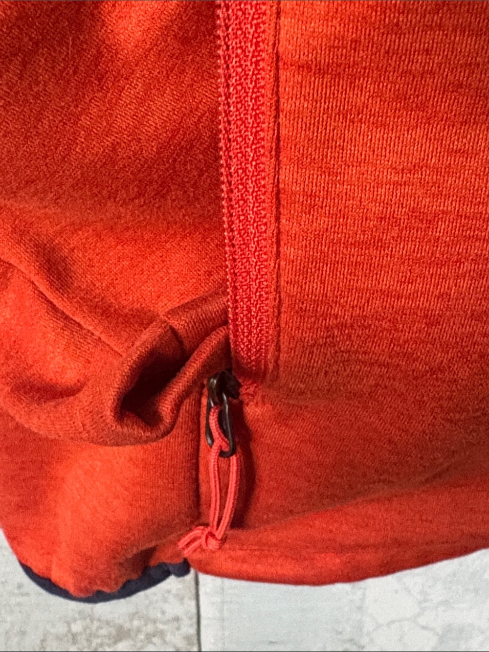 The North Face Men’s Orange Full-Zip Performance Fleece Jacket - Picture 5 of 7